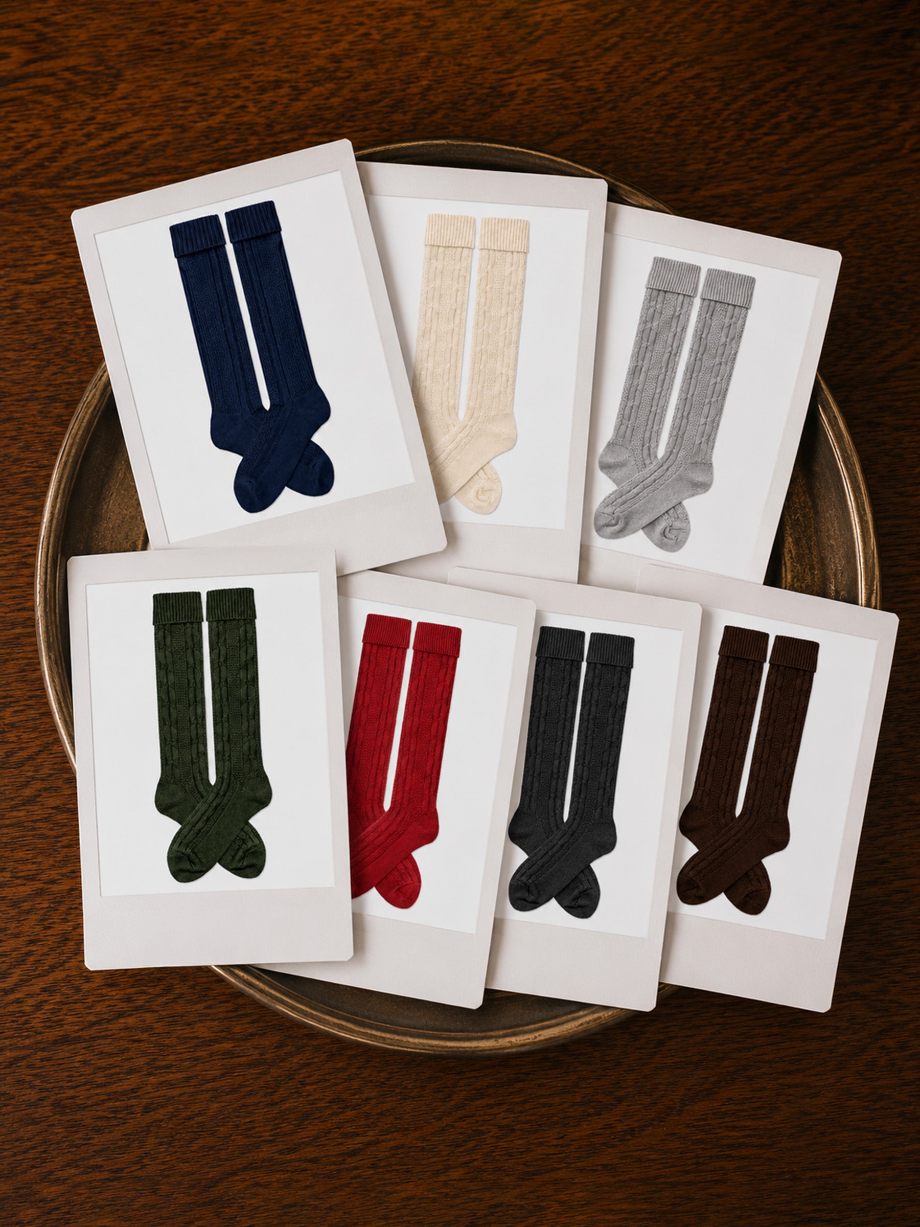 Trachtensocken mit Umschlag - Socken - Ausleger