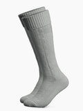 #farbe_Lgry Trachtensocken mit Umschlag - Hellgrau
