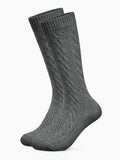 #farbe_Dgry Trachtensocken lang - Dunkelgrau