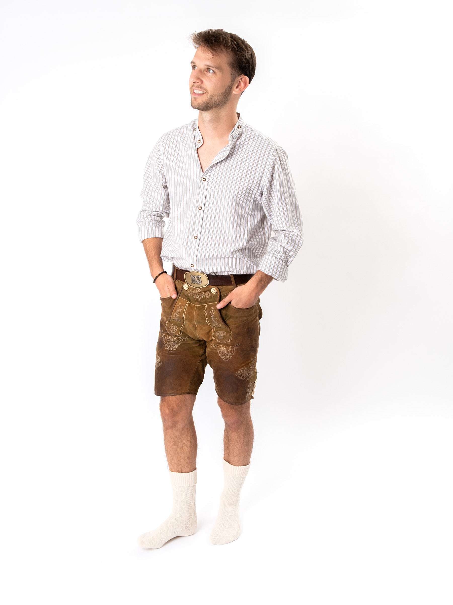 Trachtensocken kurz - Beige - Outfit