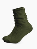 #farbe_Grn Trachtensocken kurz - Waldgrün