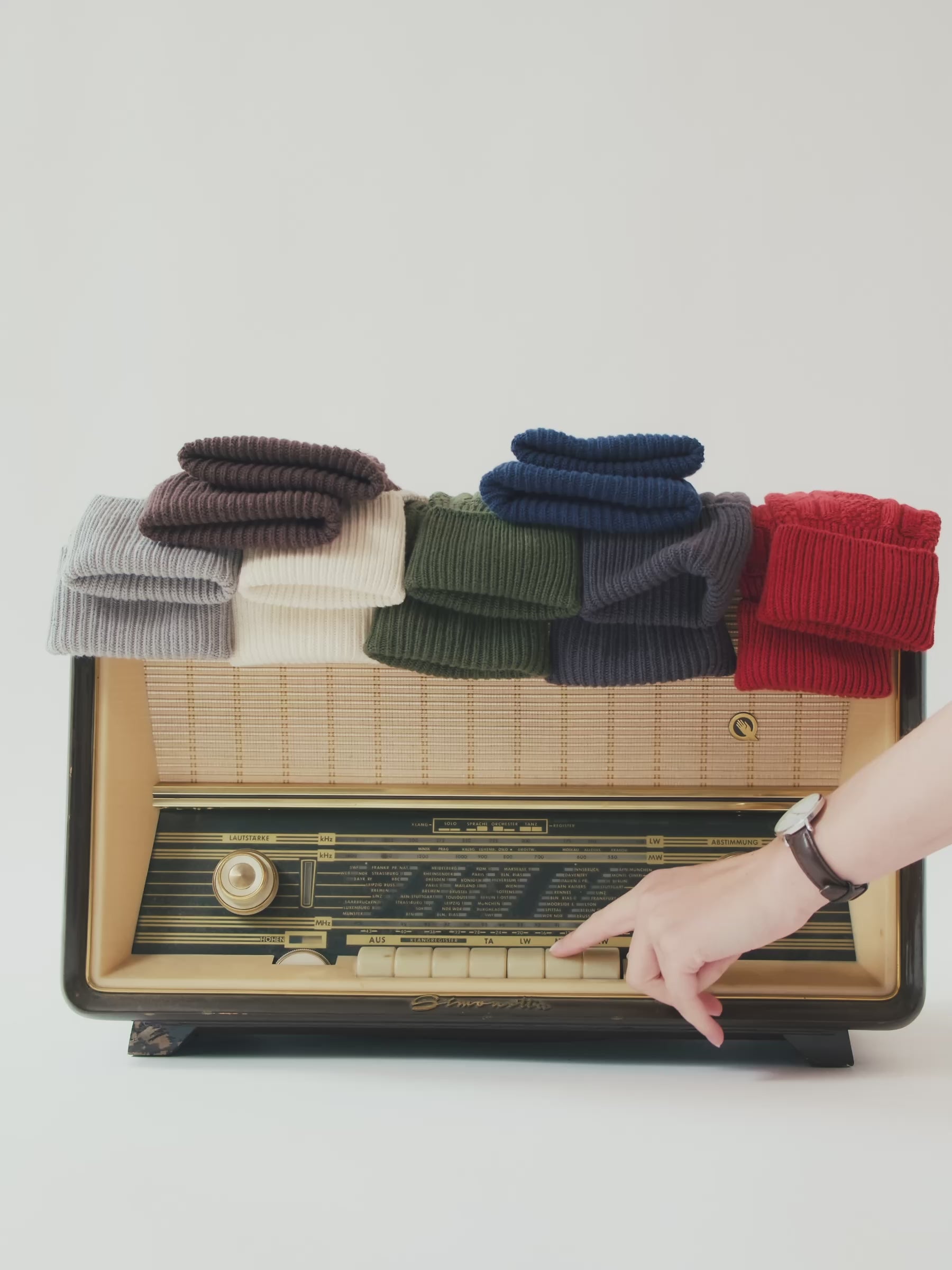 Trachtensocken mit Umschlag - Socken - Video